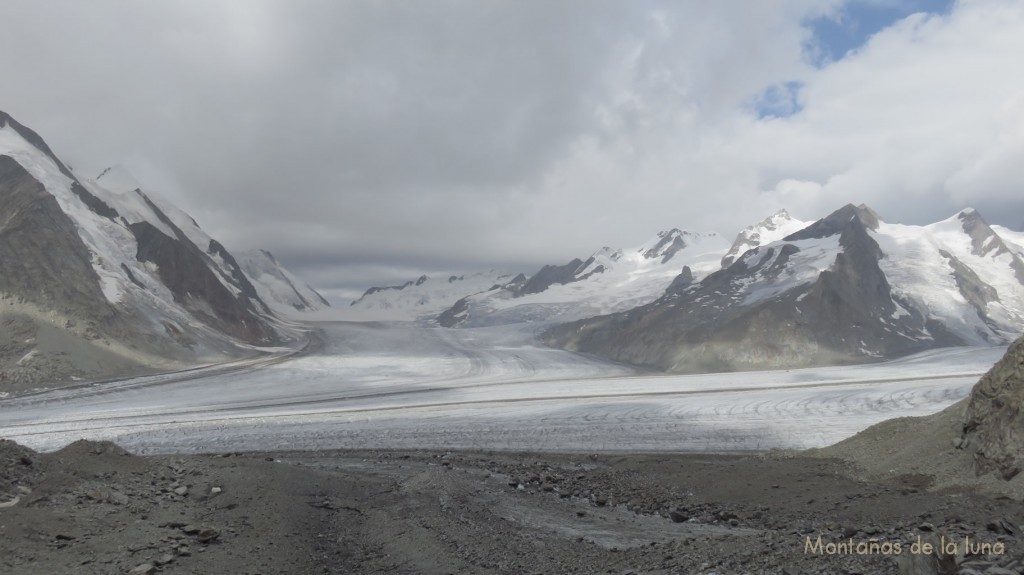 El Glaciar Aletsch en Konkordia